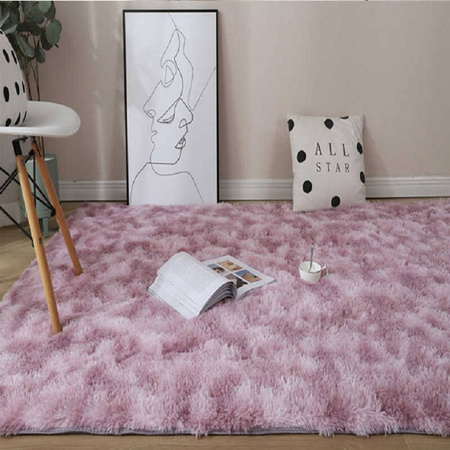 Dywan Ombre Shaggy Strado 250x350 OmbrePurple (Różowy)