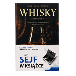 Sejf książka metalowa skrytka kasetka na pieniądze klucze biżuterię zegarki - Whisky