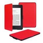 Etui Strap Case czerwone do Kindle Paperwhite 1 2 3 magnetyczne zamknięcie ochrona i usypianie