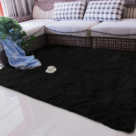 Dywan Shaggy Strado 60x90 BlackSky (Czarny)