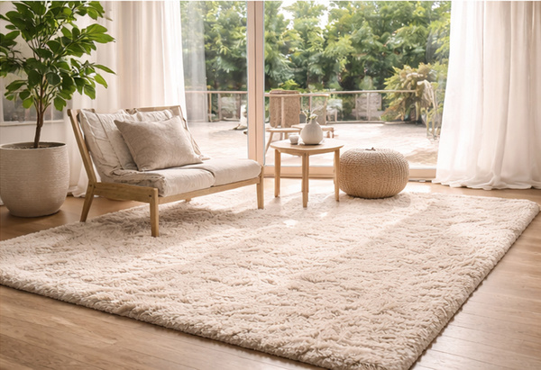 Dywan Rabbit 140x200 cm, beżowy LightCamel - miękki do salonu i sypialni