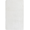 STRADO Rabbit 3D plush soft like rabbit anti-slip carpet 80x150 White