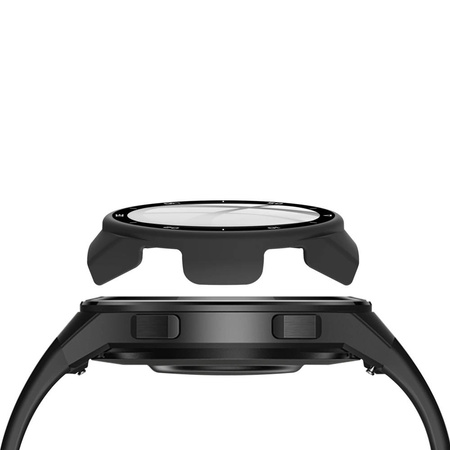 Etui obudowa 2w1 ze szkłem do Huawei Watch GT 2e (Czarne)
