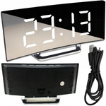 Zegar cyfrowy LED Mirror - DT-6507 (Biała)