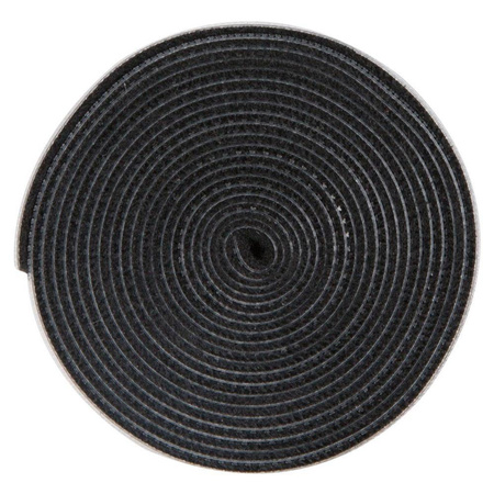 Taśma rzepowa organizer kabli Baseus Rainbow Circle Velcro Straps 3m (Czarna)