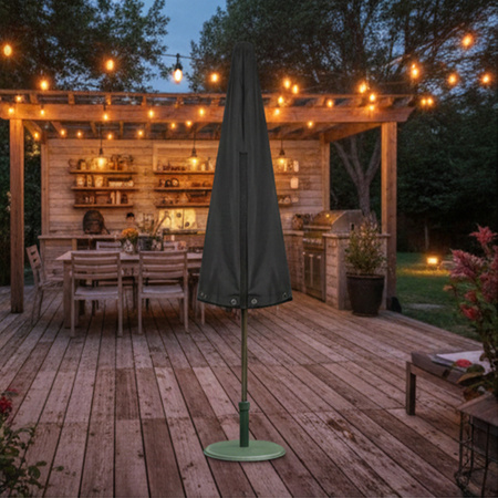 Pokrowiec ochronny na parasol ogrodowy wodoodporny osłona futerał +torba