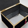 Szkatułka na biżuterię 18x13x7 cm 4ASS CLR Black
