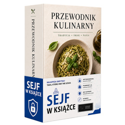 Sejf książka metalowa skrytka kasetka na pieniądze klucze biżuterię zegarki - Przewodnik