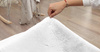 Rabbit Strado 80x80 White round rug (White)