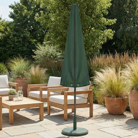 Pokrowiec ochronny na parasol ogrodowy wodoodporny osłona futerał +torba