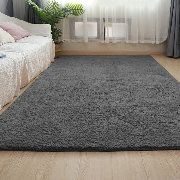 Dywan Alpaca 180x260 cm, szary - miękki, przyjemny w dotyku, do salonu i sypialni