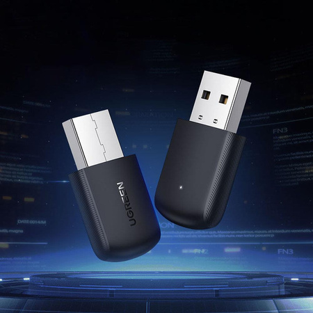 Dwuzakresowy adapter zewnętrzna karta sieciowa USB - WiFi Ugreen CM448 (Czarny)
