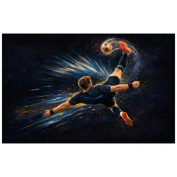 Dywan gamingowy 120x170 dla gracza mata pod fotel antypoślizgowy OverHeadKick