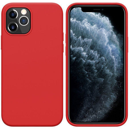 Etui Nillkin Flex Pure do Apple iPhone 12 Pro Max (Czerwone)