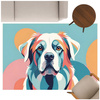3D Strado ColorDog carpet 120x170 cm with 3D effect for a child's or gamer's room
