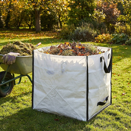 Worek kosz ogrodowy z uchwytami mocny na odpady liście trawę gałęzie 75L