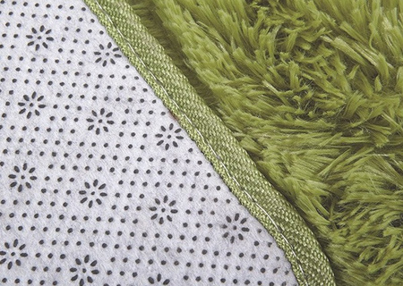 Dywan Shaggy antypoślizgowy nowoczesny salon miękki puszysty 130x190, zielony