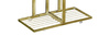 Gold standing metal flower stand for 6 flower pots- elegant flower stand