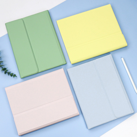 Etui z magnetyczną klawiaturą Bluetooth do Lenovo Idea Tab Pro 12.7 (Niebieskie)