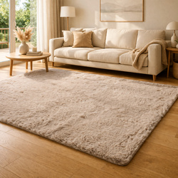Dywan Rabbit 140x200 cm, beżowy LightCamel - miękki do salonu i sypialni