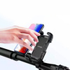 Solidny uchwyt rowerowy na telefon zaciskany na 4 strony do 170mm, czarny