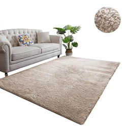 Dywan Alpaca nowoczesny puszysty pluszowy miękki loft salon 160x220, beżowy