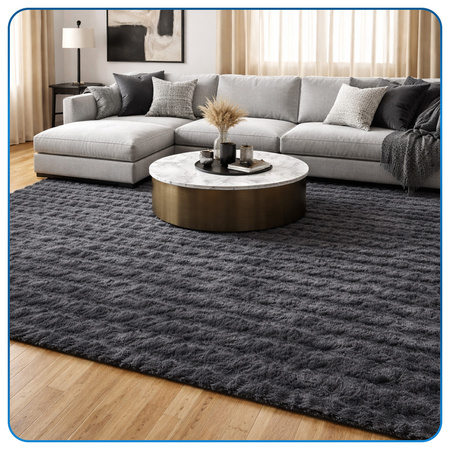 Dywan BUBBLE Strado 80x150 DeepGrey