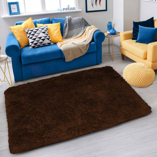 Shaggy Strado 60x90 DarkCoffee rug (Dark brown)