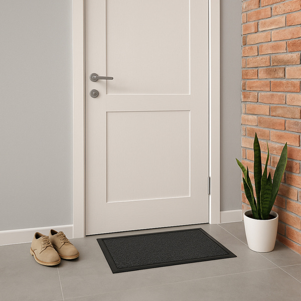 STRADO doormat 3d mesh under shoe door rubber mat 80x150 thick XL