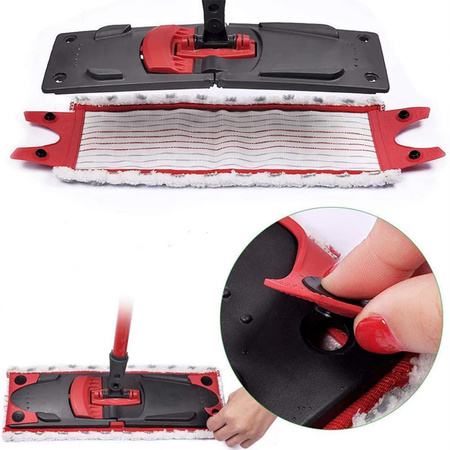 Set of 4 Vileda UltraMax heavy-duty mop pads designed for cleaning