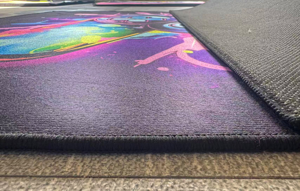 3D gaming carpet Strado ColorPad 100x150 cm modern with 3D effect for gamer's room