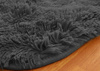 Dywan Shaggy antypoślizgowy nowoczesny salon miękki puszysty 60x120, ciemnosrebrny