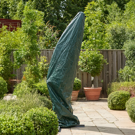 Pokrowiec ochronny na duży parasol ogrodowy na wysięgniku osłona futerał