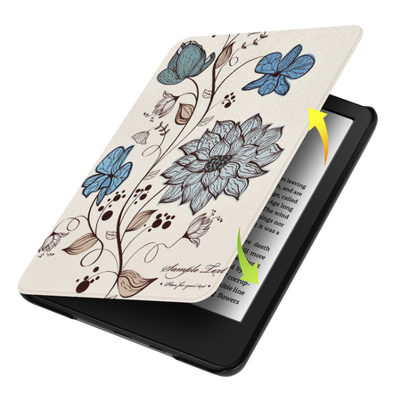 Etui graficzne Kindle Paperwhite 6/ Colorsoft/ Signature Edition- Floral