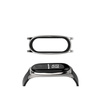 Pasek skórzany do Xiaomi Mi Band 3/4 Black – elegancki zamiennik silikonowej opaski