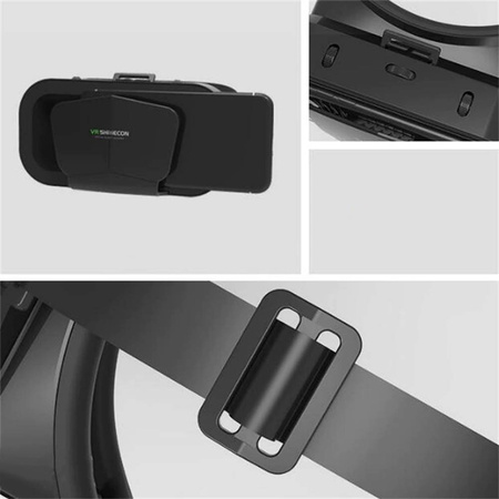 Okulary gogle 3D VR Shinecon G10 do telefonu + pilot