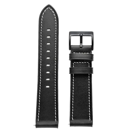 Pasek skórzany do Huawei Watch GT 3 42 - Black