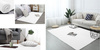 Room rug Rabbit Strado 120x170 White (White)