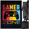 3D Strado GAMER ZONE gaming carpet 120x170 cm modern for gamer's room