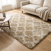 Dywan do salonu shaggy DECOR antypoślizgowy miękki puszysty modny 160x220, khaki