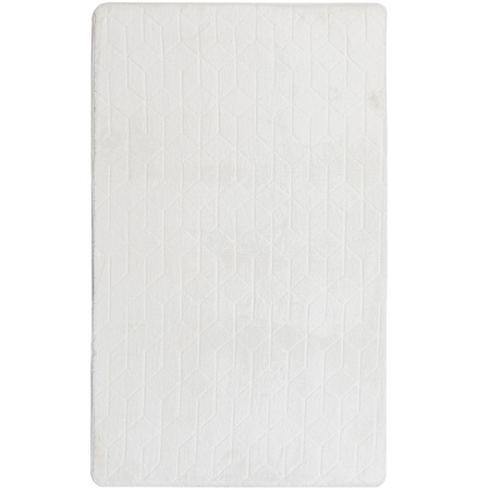 STRADO Rabbit 3D plush soft like rabbit anti-slip carpet 140x200 White
