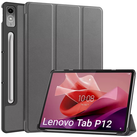 Etui Smart Case do Lenovo Tab P12 TB370 (Szare)