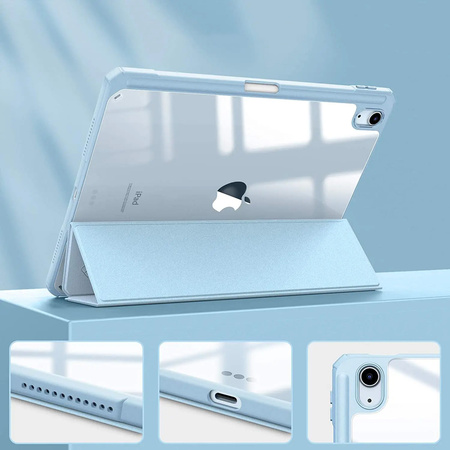 Etui Hard Crystal iPad Air 11 6 GEN M2 2024 / 7 GEN M3 2025 -D.Green