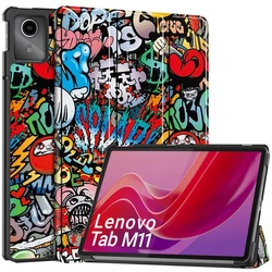 Etui Graficzne do Lenovo Tab M11 TB330FU 10.95 (Graffiti)