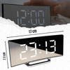 Zegar cyfrowy LED Mirror - DT-6507 (Biała)