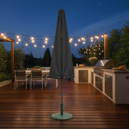 Pokrowiec ochronny na parasol ogrodowy wodoodporny osłona futerał +torba