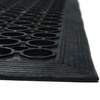 Perforated rubber floor mat 60x90cm - PRF6