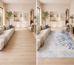 NOVO Strado carpet modern for living room delicate gray pattern velvet Gray Shine 120x160 cm