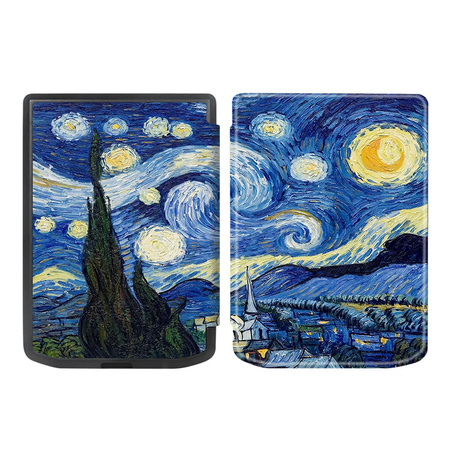 Etui Graficzne TPU do PocketBook Verse Pro 629 634 (Starry sky)