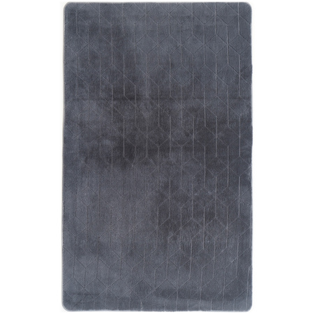 Dywan STRADO Rabbit 3D pluszowy miękki jak królik 200x300 Grey